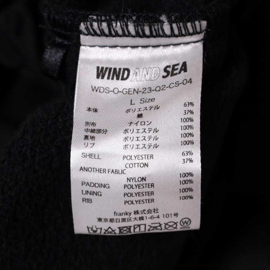 WIND AND SEA（ウィンダンシー） キルティング切り替え マルチポケット
