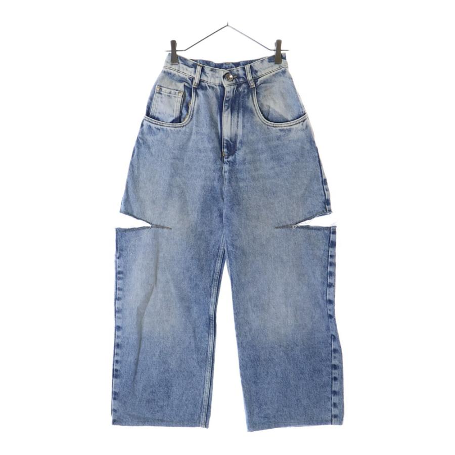 メゾンマルジェラ 22AW PANTS 5 POCKETS INDIGO カットアウト 5  
