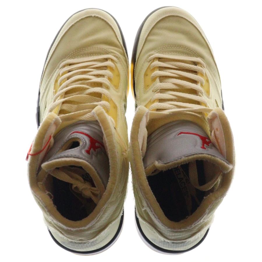 NIKE（ナイキ） ×OFF-WHITE AIR JORDAN 5 RETRO SP SAIL オフホワイト