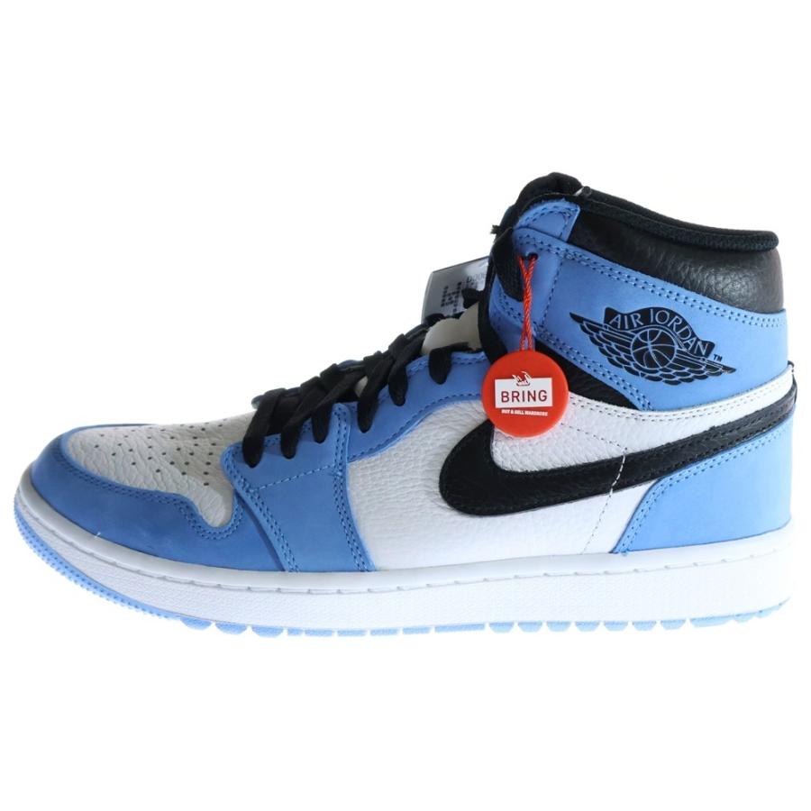 NIKE（ナイキ） AIR JORDAN 1 HIGH GOLF UNIVERSITY BLUE エア