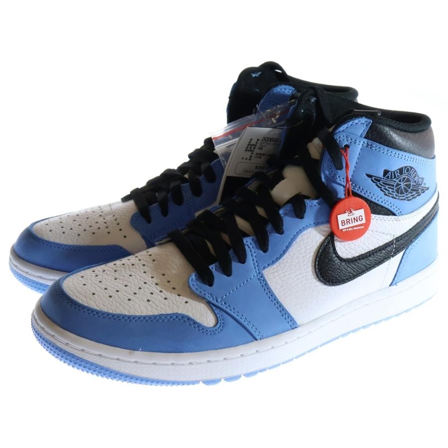 NIKE（ナイキ） AIR JORDAN 1 HIGH GOLF UNIVERSITY BLUE エア