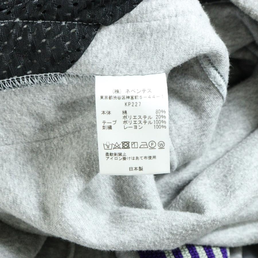 Needles（ニードルス） ロゴ刺繍 サイドライン ベロア トラック