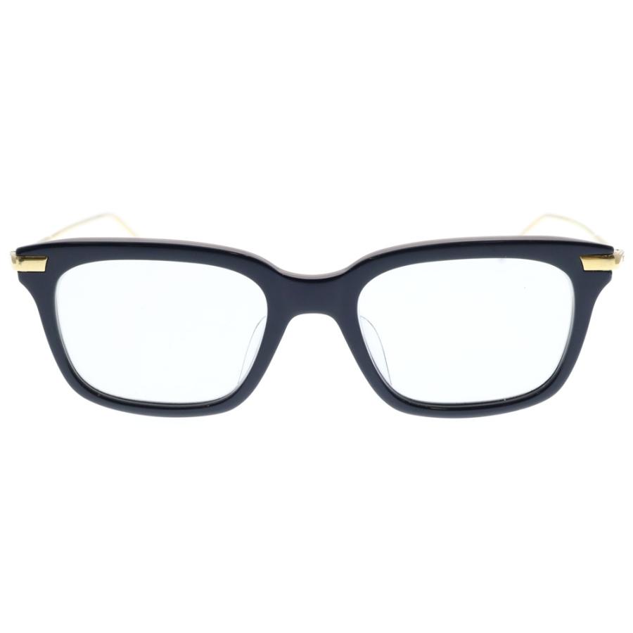 美品▲THOM BROWNE トムブラウン TBX714-A-01AF スクエア メガネ 眼鏡 アイウェア ブラック ゴールド 52⬜︎18 147 日本製 メンズ メガネ - ユニセックス | Thom Browne