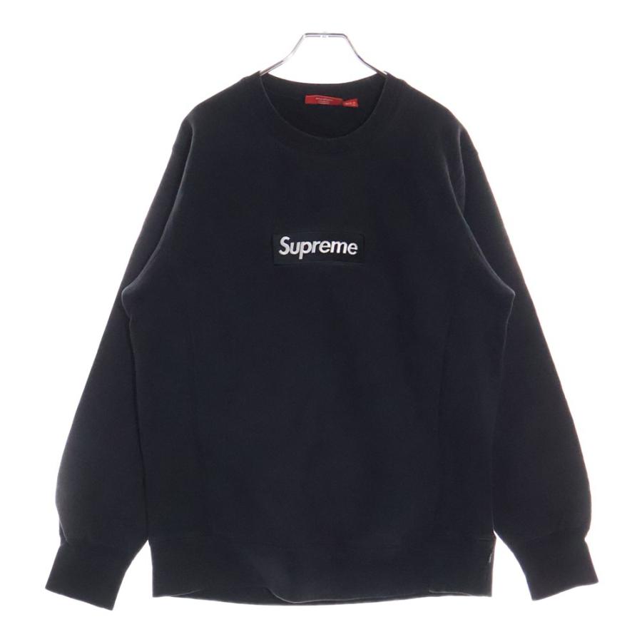 Supreme 15AW Box Logo Crewneck ブラック Supreme（シュプリーム） 15AW Box Logo Crewneck Sweatshirt ボックス
