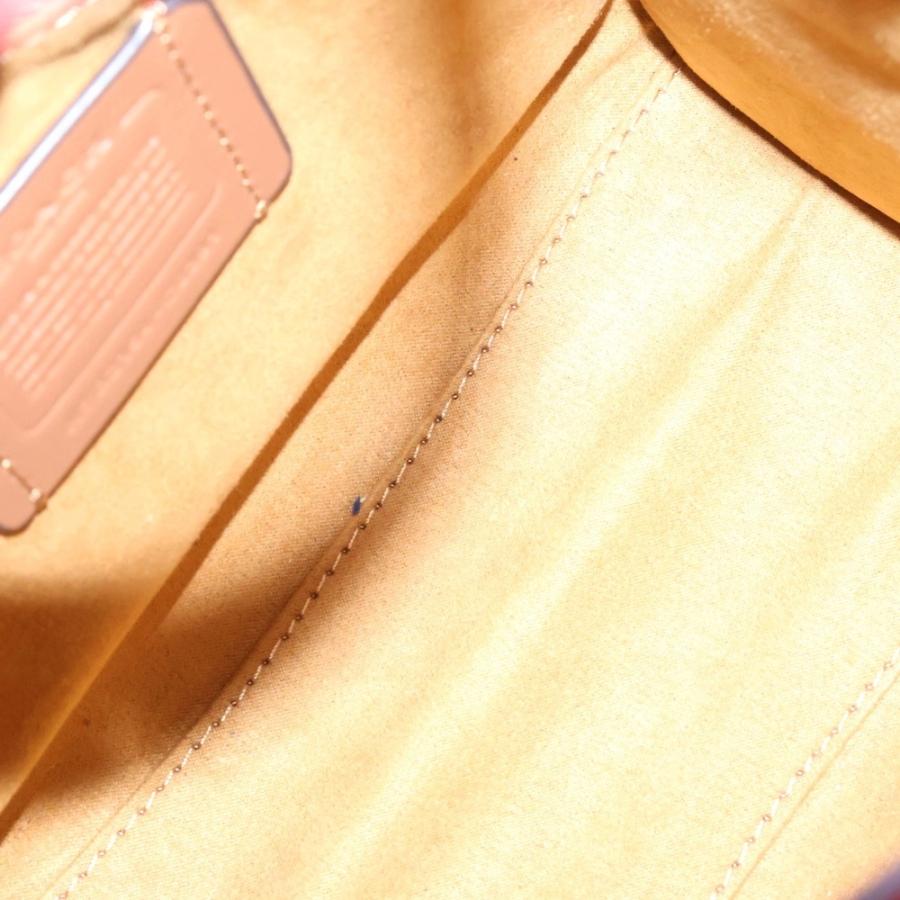 COACH（コーチ） シグネチャーハート柄 2WAY レザーショルダーバッグ