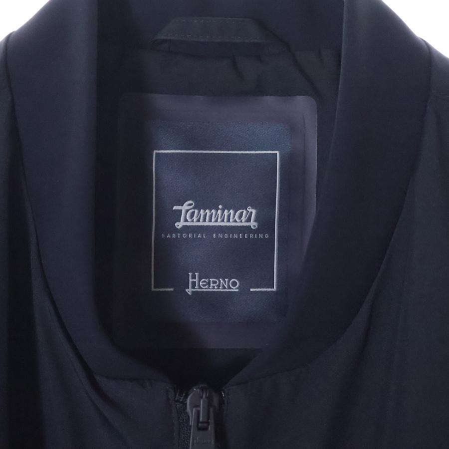 HERNO（ヘルノ） LAMINAR GORE-TEX 2LAYER ラミナー ゴアテックス 2レイヤー MA-1ブルゾン ボンバー ...