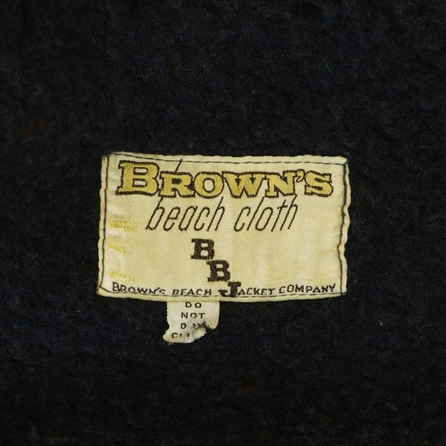 Brown's BEACH ブラウンズビーチ 50S-60S VINTAGE JACKET ビーチクロス