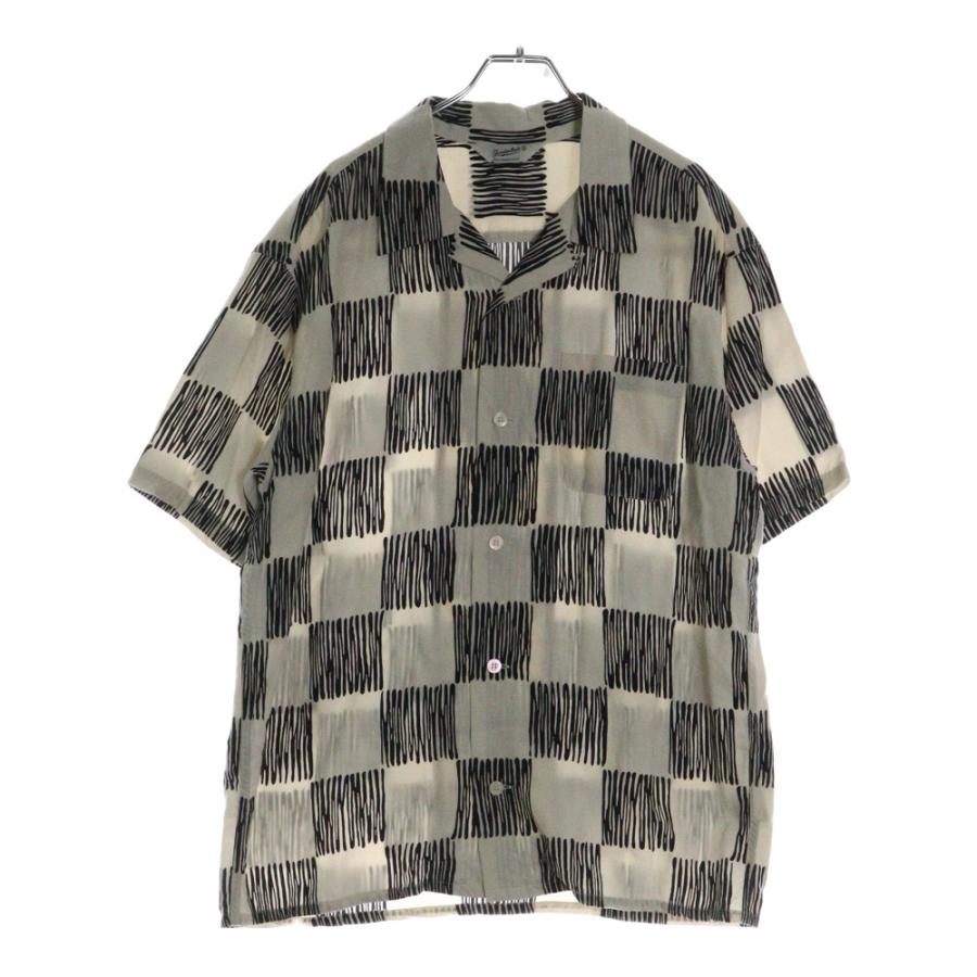 Tenderloin レーヨンシャツ　テンダーロイン　ブラック　サイズS TENDERLOIN（テンダーロイン） T-RAYON SHT 総柄 レーヨン オープン