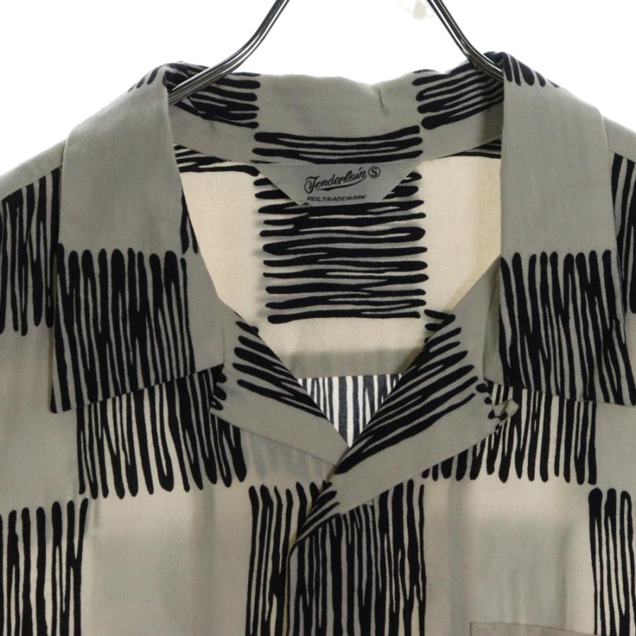 TENDERLOIN（テンダーロイン） T-RAYON SHT 総柄 レーヨン オープン