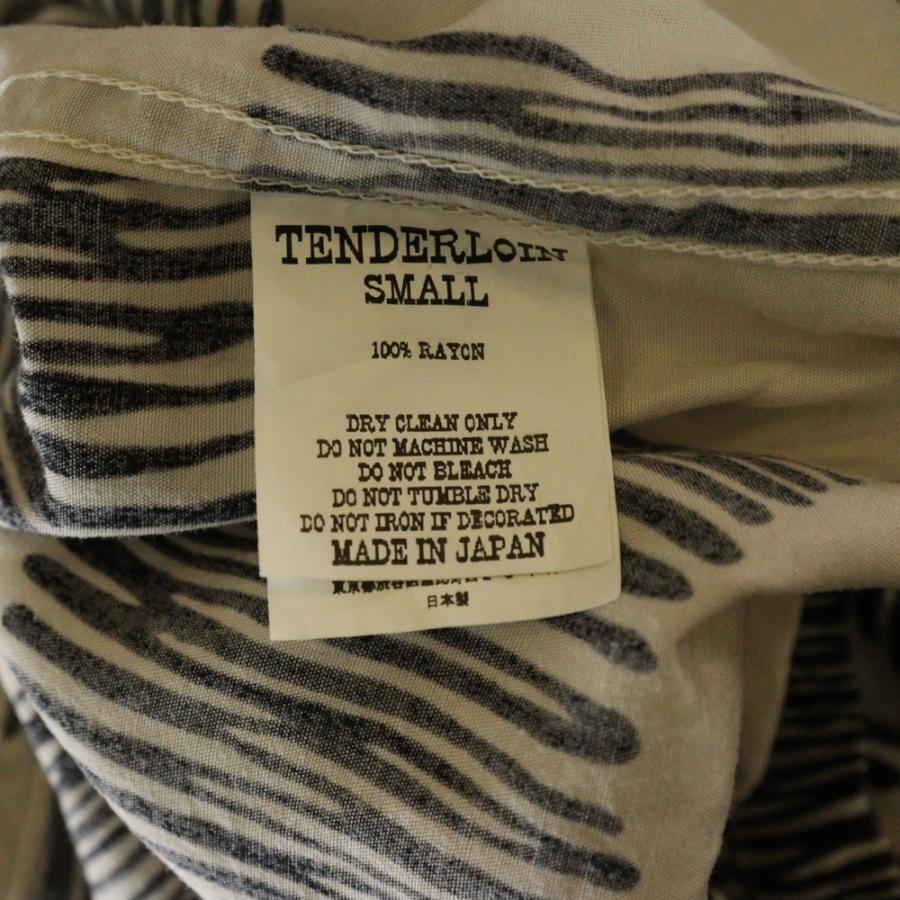 TENDERLOIN（テンダーロイン） T-RAYON SHT 総柄 レーヨン オープン