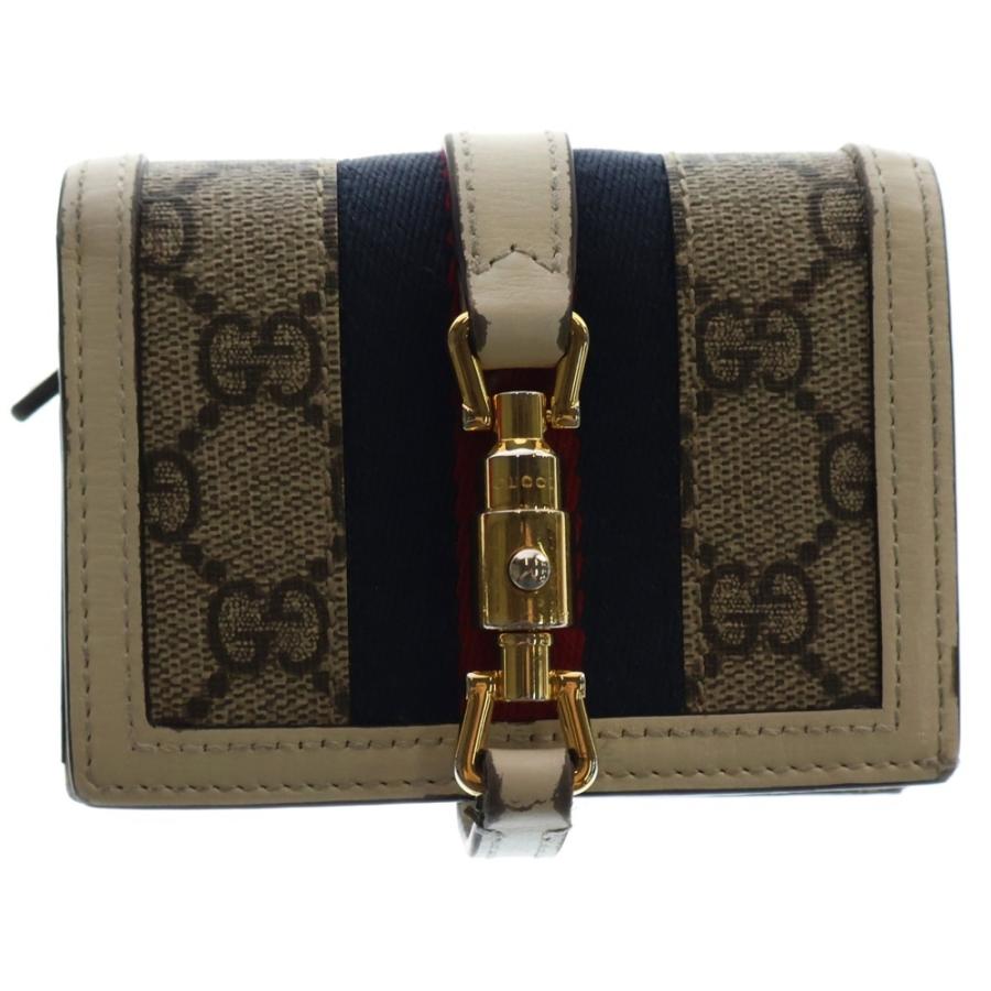 GUCCI（グッチ） ジャッキー1961 GGスプリーム 2つ折り コンパクト