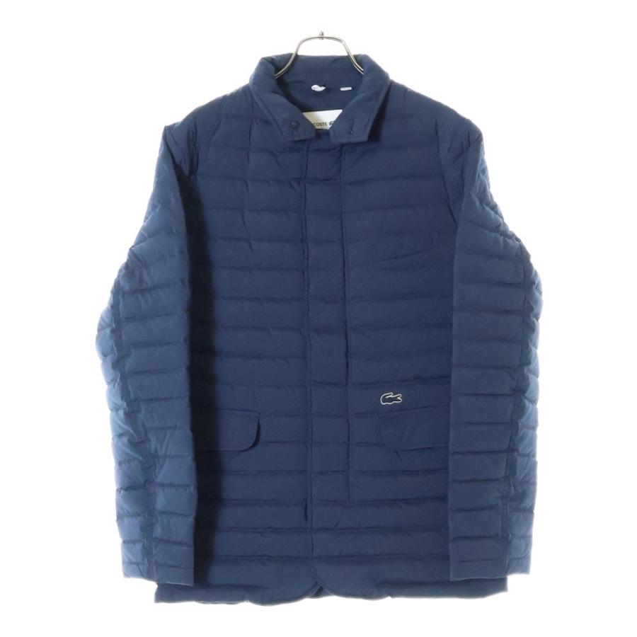 LACOSTE（ラコステ） ロゴワッペン 防水性キルト ロング ダウン