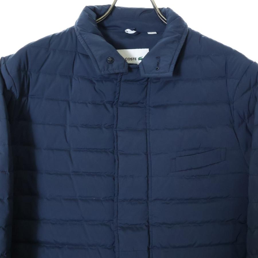 LACOSTE（ラコステ） ロゴワッペン 防水性キルト ロング ダウン