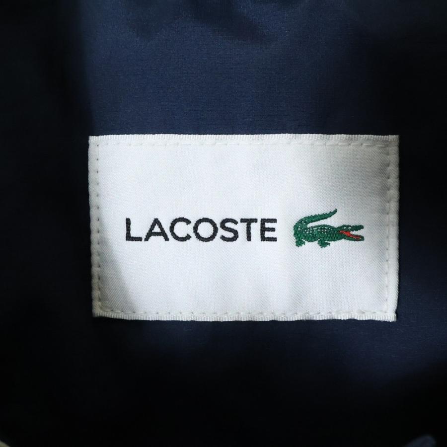 LACOSTE（ラコステ） ロゴワッペン 防水性キルト ロング ダウン