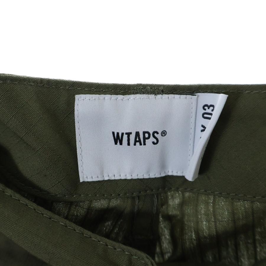 パンツ WTAPS 23ss 231WVDT-PTM09 TROUSER WTAPS（ダブルタップス） 23SS TROUSERS COTTON RIPSTOP リップス