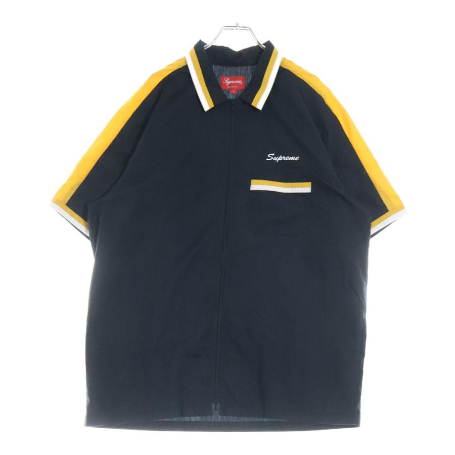 Supreme（シュプリーム） 18SS Zip Up Work Shirt ロゴ ジップ アップ