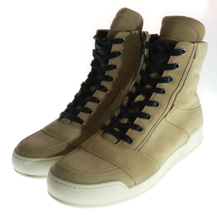 バルマン　BALMAIN スエードサイドジップブーツ バルマン BALMAIN スエードサイドジップブーツ バルマン BALMAIN