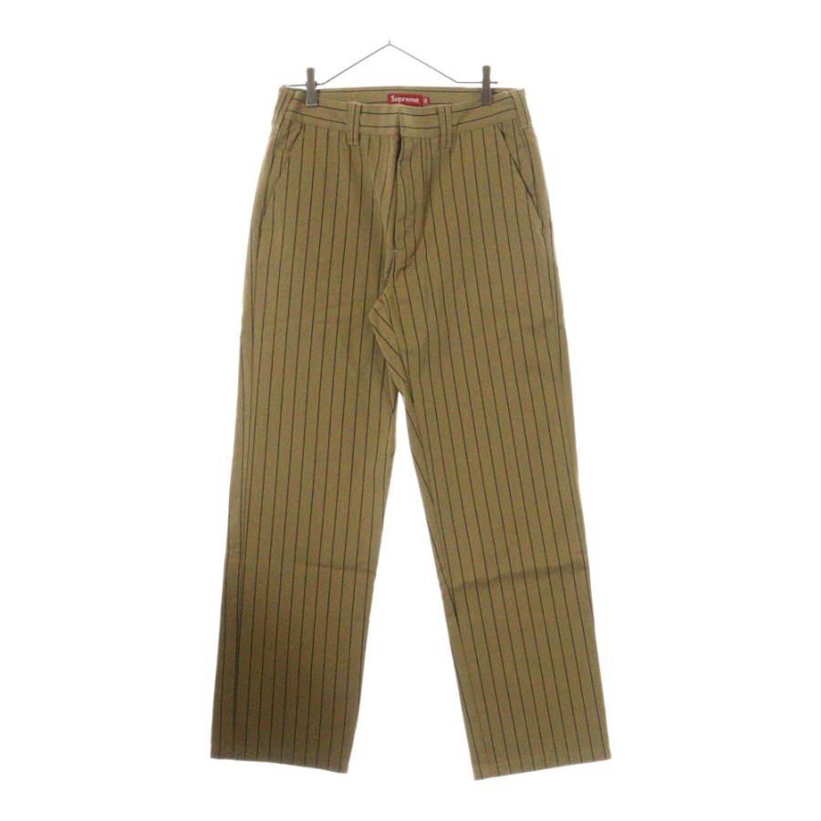 Supreme（シュプリーム） 21SS Stripe Work Pants ストライプ コットン