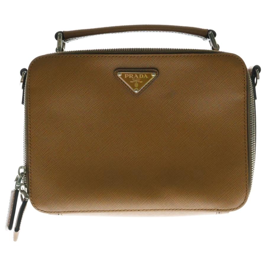 PRADA（プラダ） 2WAY ブリック サフィアーノ トライアングルロゴ 三角