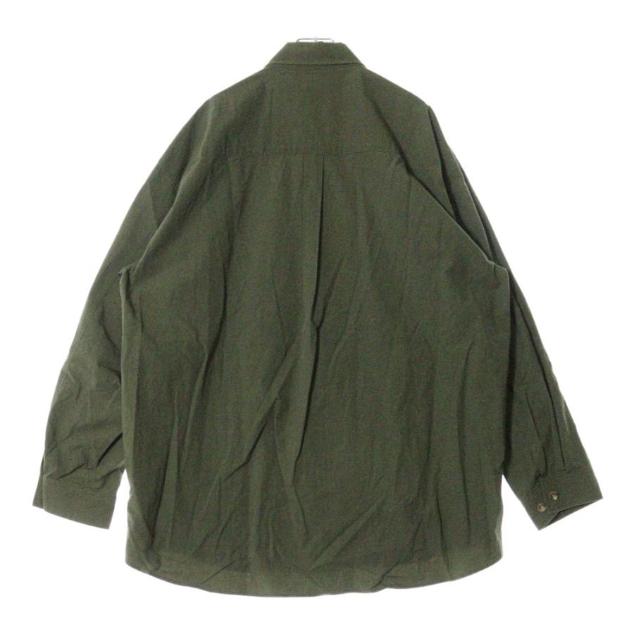 stein オーバーサイズ スタンダードシャツ カーキ M Stein シュタイン OVERSIZED MILITARY SHIRT オーバーサイズ