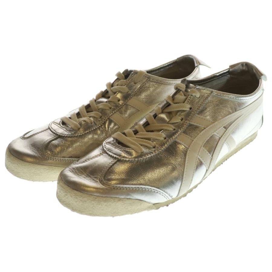 Onitsuka Tiger オニツカタイガー MEXICO 66 メキシコ ローカットスニーカー シルバー US9.5/27.5cm 1183B566 Onitsuka Tiger（オニツカタイガー） MEXICO 66 メキシコ ローカット
