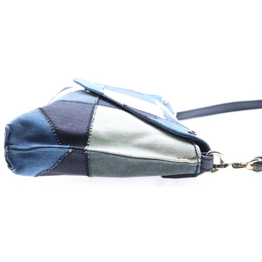 ディーゼル 2WAY ショルダーバッグ ハンドバッグ デニム パッチワーク DIESEL - ディーゼル 2WAY ショルダーバッグ ハンドバッグ デニム