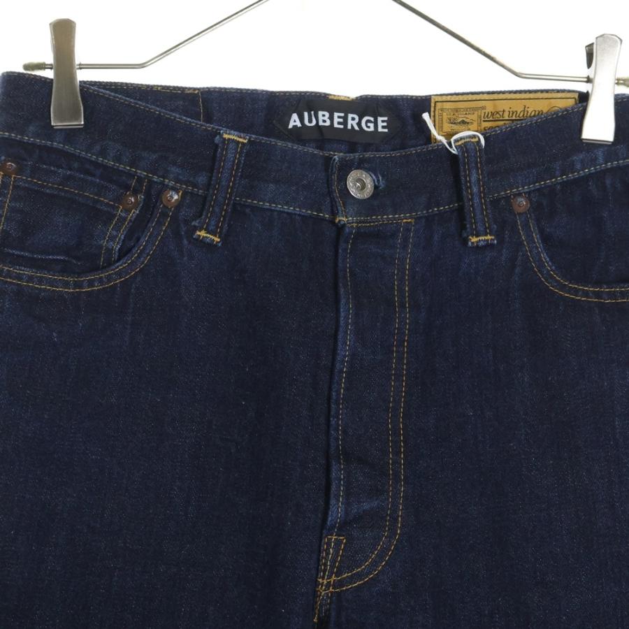 AUBERGE オーベルジュ CARIB XX カリブ レザーパッチ ボタンフライ
