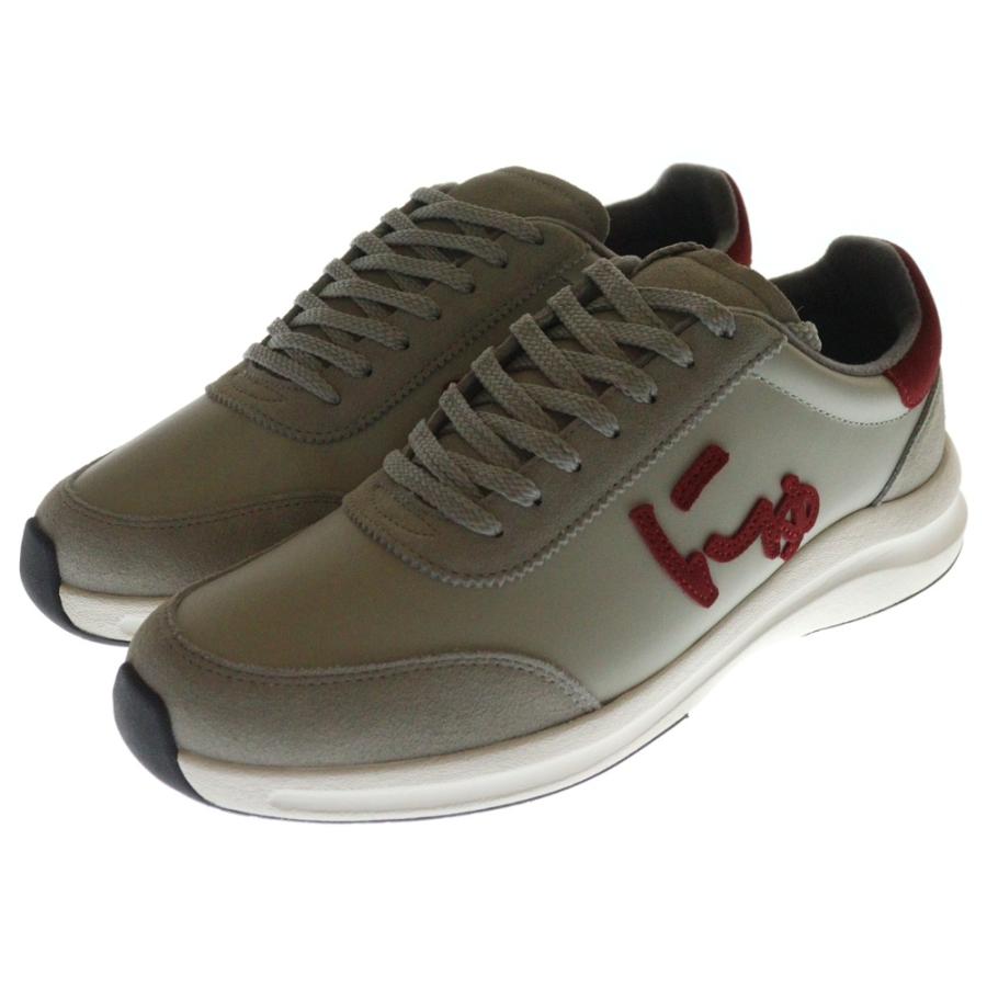 Sangacio サンガッチョ にゅBLOW GRAY BORDEAUX レザーローカット 