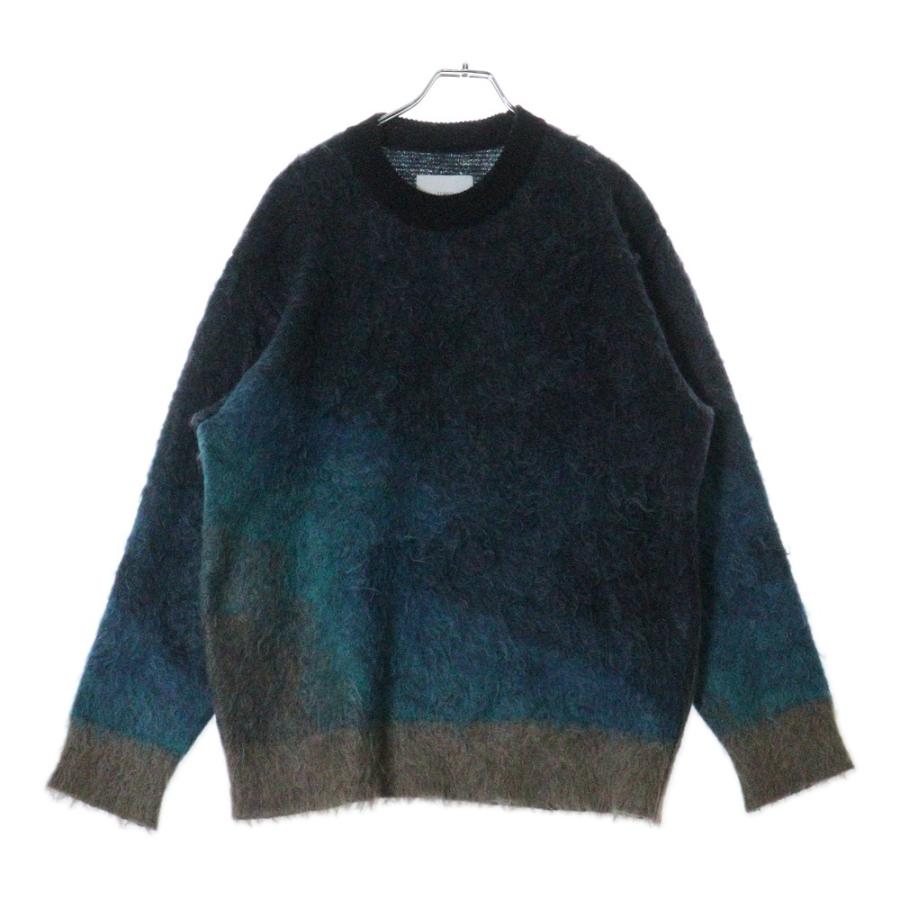 ssstein シュタイン GRADATION MOHAIR KNIT LS モヘア混