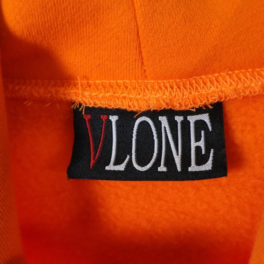 VLONE FRIENDS-プリント パーカー オレンジ Vlone Friends Hoodie
