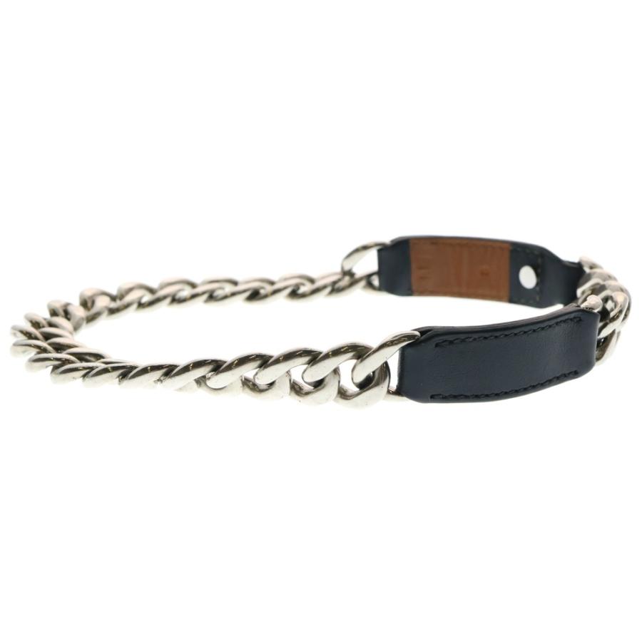 HERMES（エルメス） レザー コンビネーションチェーン チョーカー