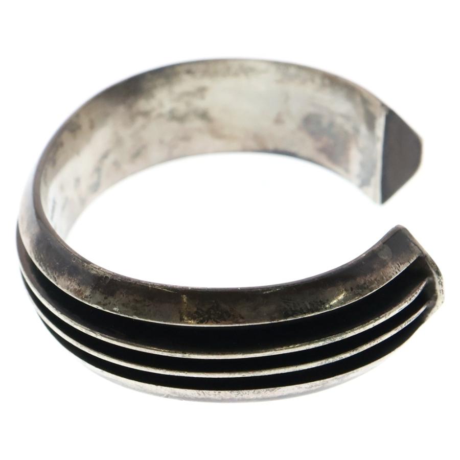 TOM HAWK トムホーク スターリングシルバー バングル ３ライン　3連 Indian Jewelry インディアンジュエリー TOM HAWK 3 line Bangle