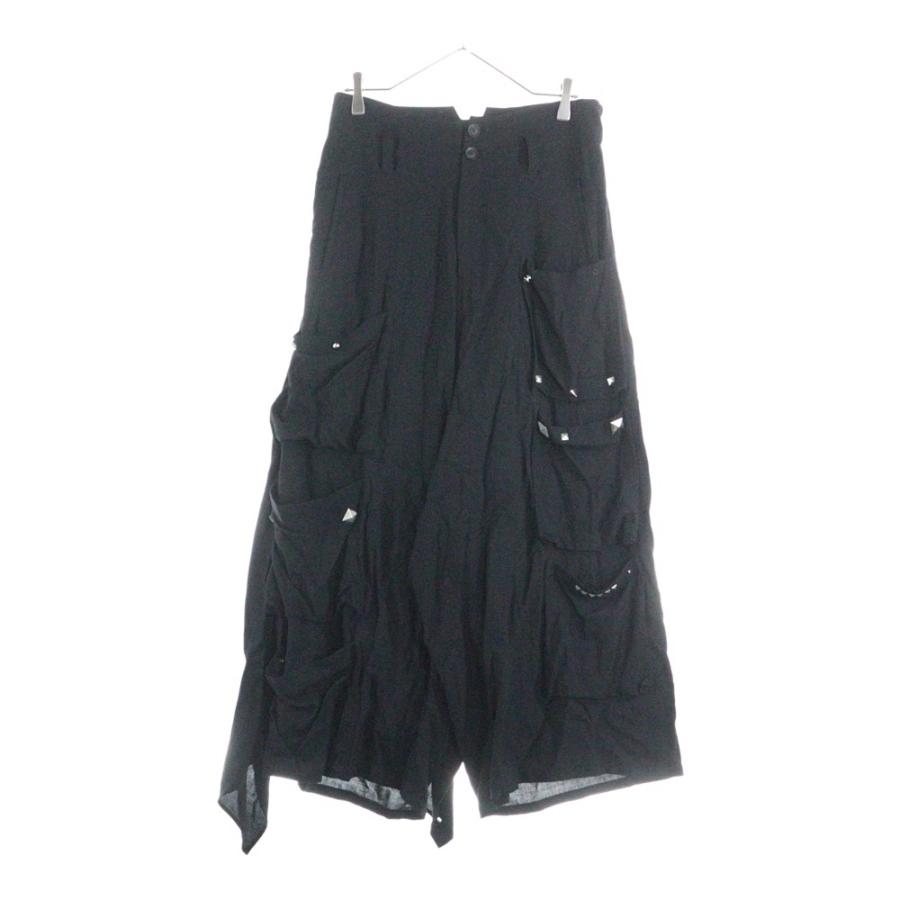 B Yohji Yamamoto ビー ヨウジヤマモト 17SS Studs Curly Skirt Wide