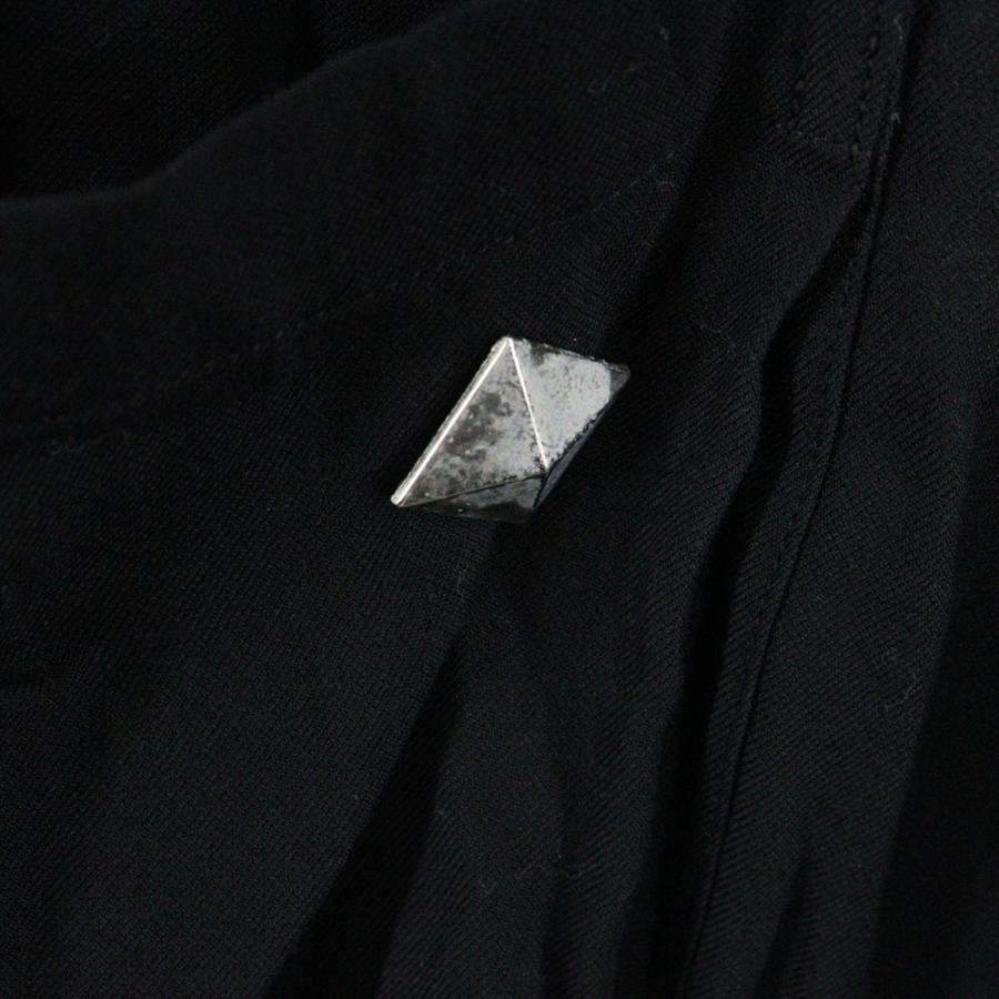 B Yohji Yamamoto ビー ヨウジヤマモト 17SS Studs Curly Skirt Wide