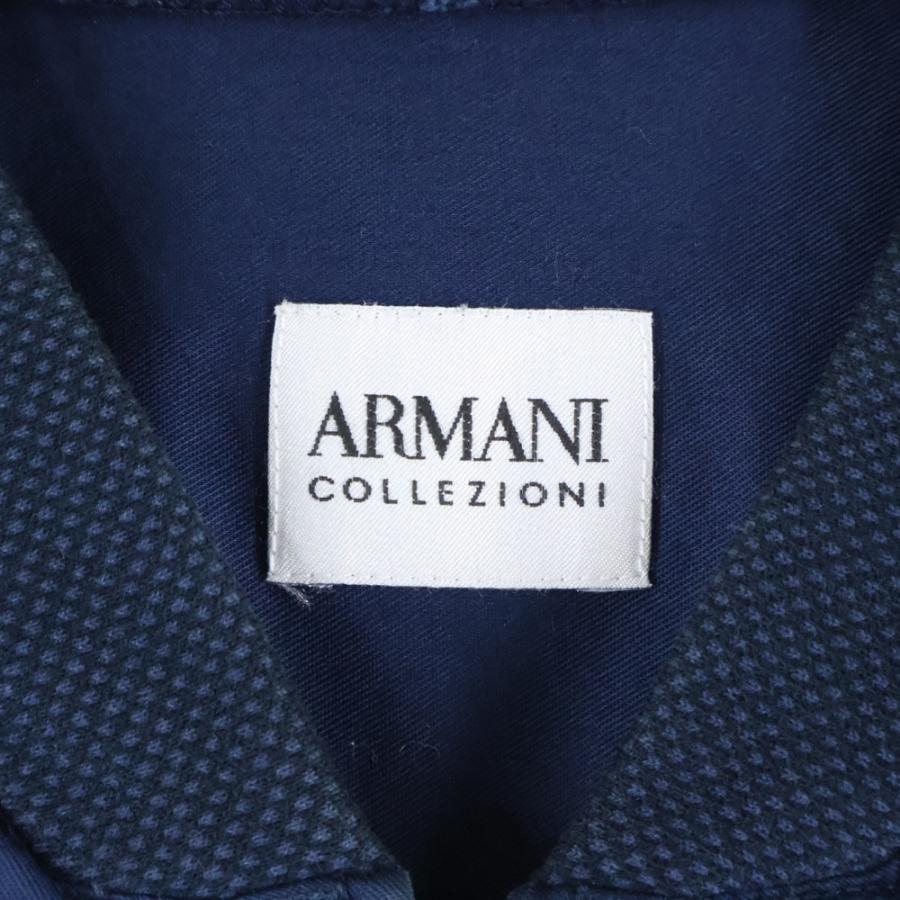ARMANI COLLEZIONI アルマーニ コレツィオーニ メッシュカラー ジップ