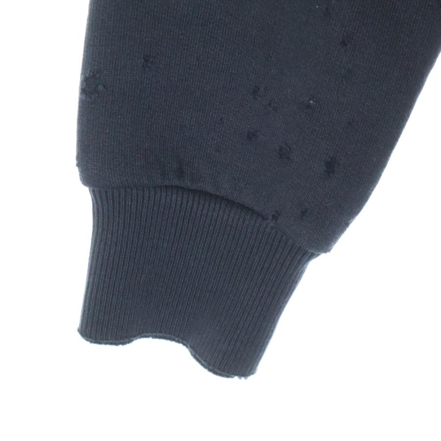 GIVENCHY（ジバンシィ） デストロイ ダメージ加工 フロントロゴ クルー