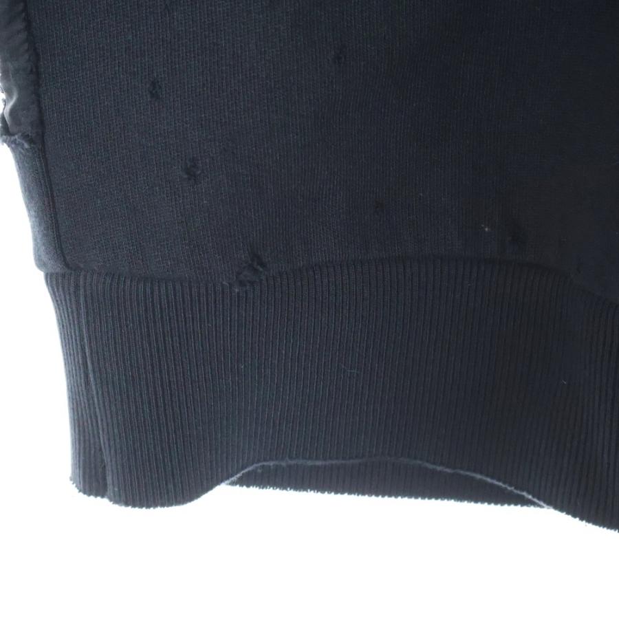 GIVENCHY（ジバンシィ） デストロイ ダメージ加工 フロントロゴ クルー