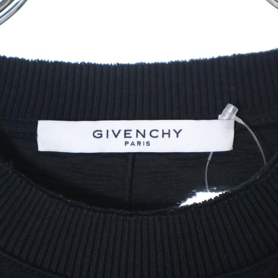 GIVENCHY（ジバンシィ） デストロイ ダメージ加工 フロントロゴ クルー