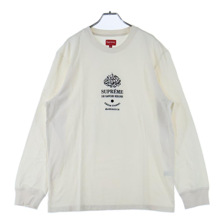 Supreme（シュプリーム） 19AW Marrakech L/S Top マラケシュ ロゴエン 
