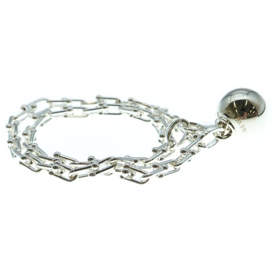 最終値下げ　TIFFANY &Co. ティファニー　スモールラップブレスレット ティファニー ハードウェア ラップ ブレスレット スターリングシルバー