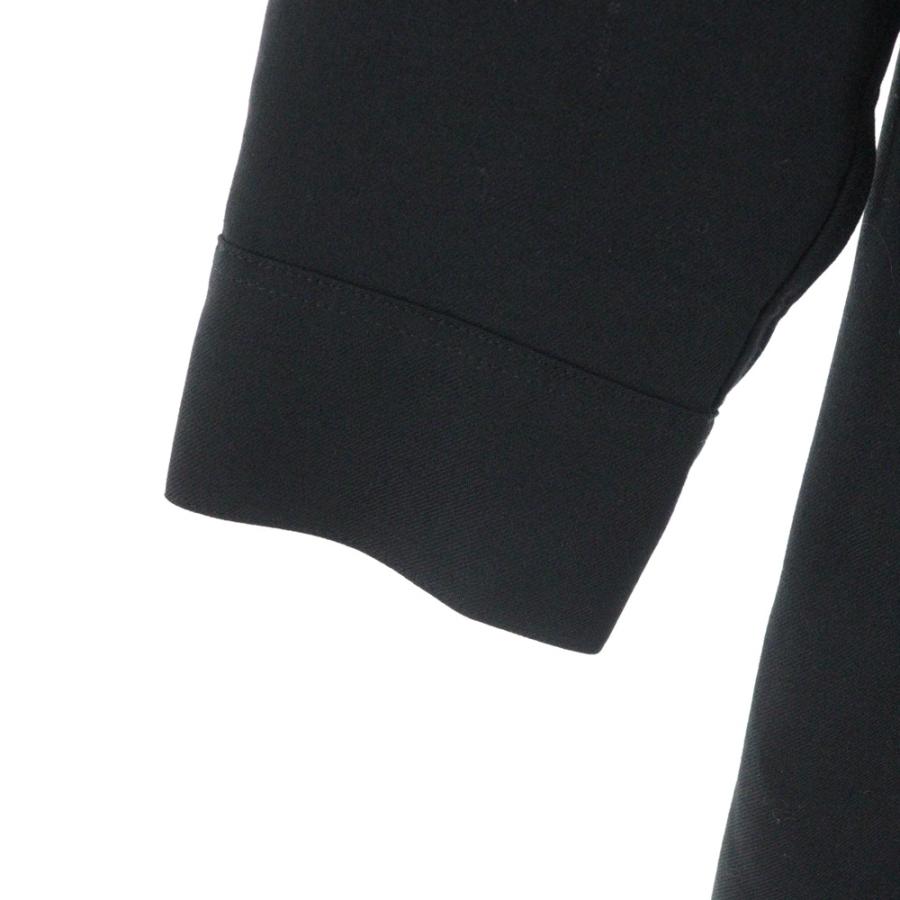 Ground Y グラウンドワイ 18AW アシンメトリーカラー ウール混長袖