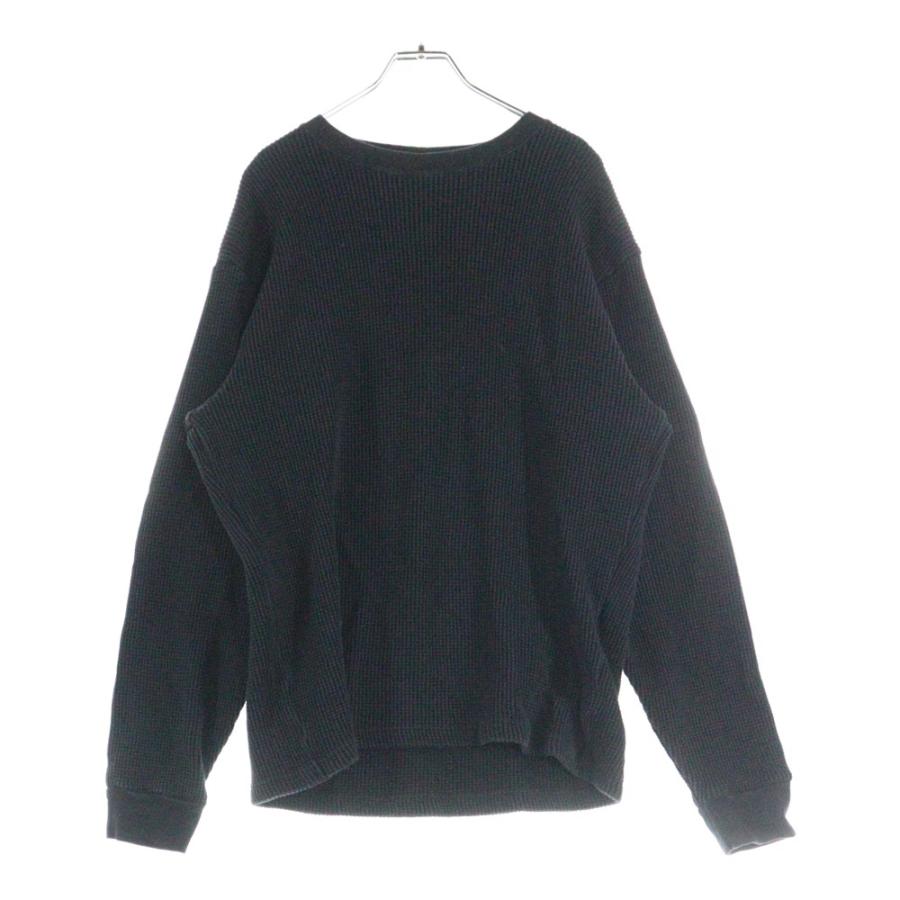 【新品】RHC Ron Herman ワッフル Tシャツ ブラック M RHC Ron Herman アールエイチシー ロンハーマン WAFFLE PULLOVER