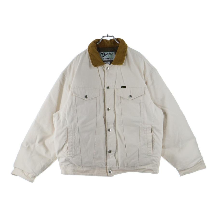 Supreme（シュプリーム） 22AW × Schott Canvas Down Trucker Jacket
