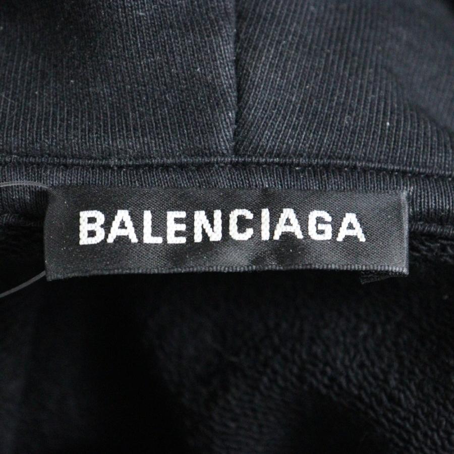 BALENCIAGA（バレンシアガ） バックロゴプリント プルオーバーフーディ