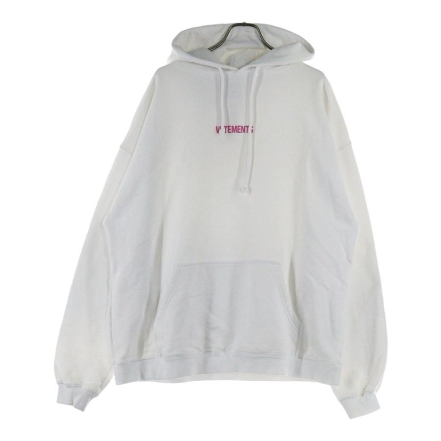 VETEMENTS（ヴェトモン） 22SS ロゴレーベル スウェット プルオーバー 