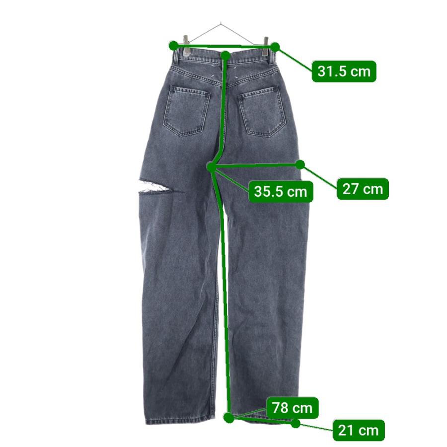 メゾンマルジェラ 1 SLASH DETAIL DENIM PANTS スラッシュディティール