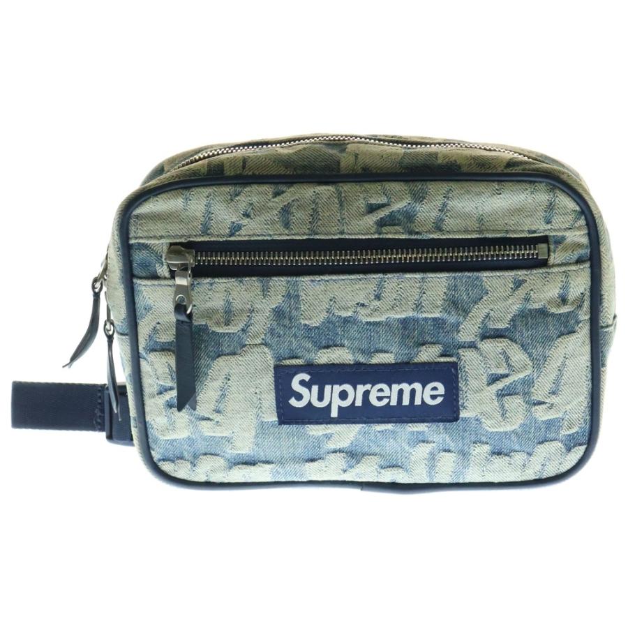 Supreme SUPREME シュプリーム 22SS Fat Tip Jacquard Denim Waist Bag
