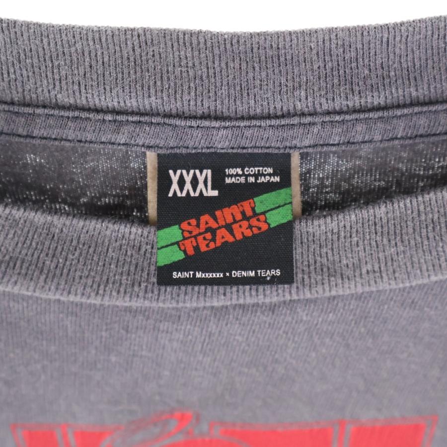 セントマイケル 22SS ×デニムティアーズ FACES SS TEE フェイス 両面