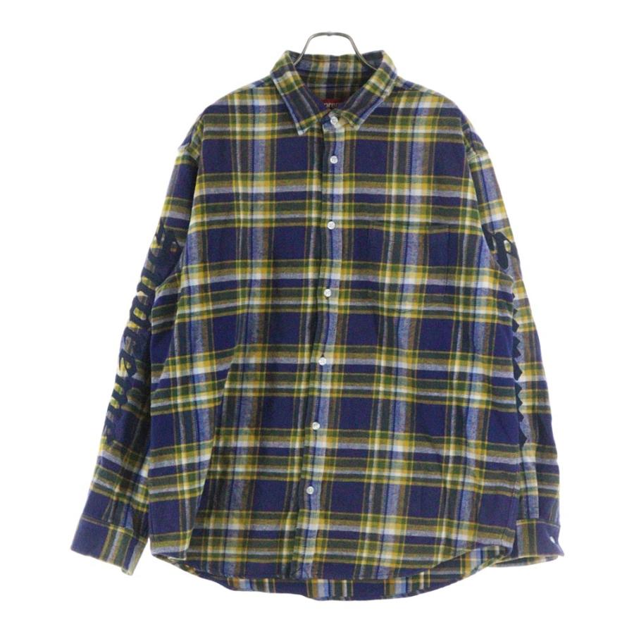 Supreme / 25ss/old english plaid shirts/長袖シャツ/XL/コットン/BLK/チェック Supreme（シュプリーム） 25SS Old English Plaid Flannel Shirt