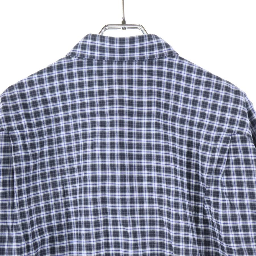 BALENCIAGA（バレンシアガ） オーバーサイズ 長袖チェック シャツ